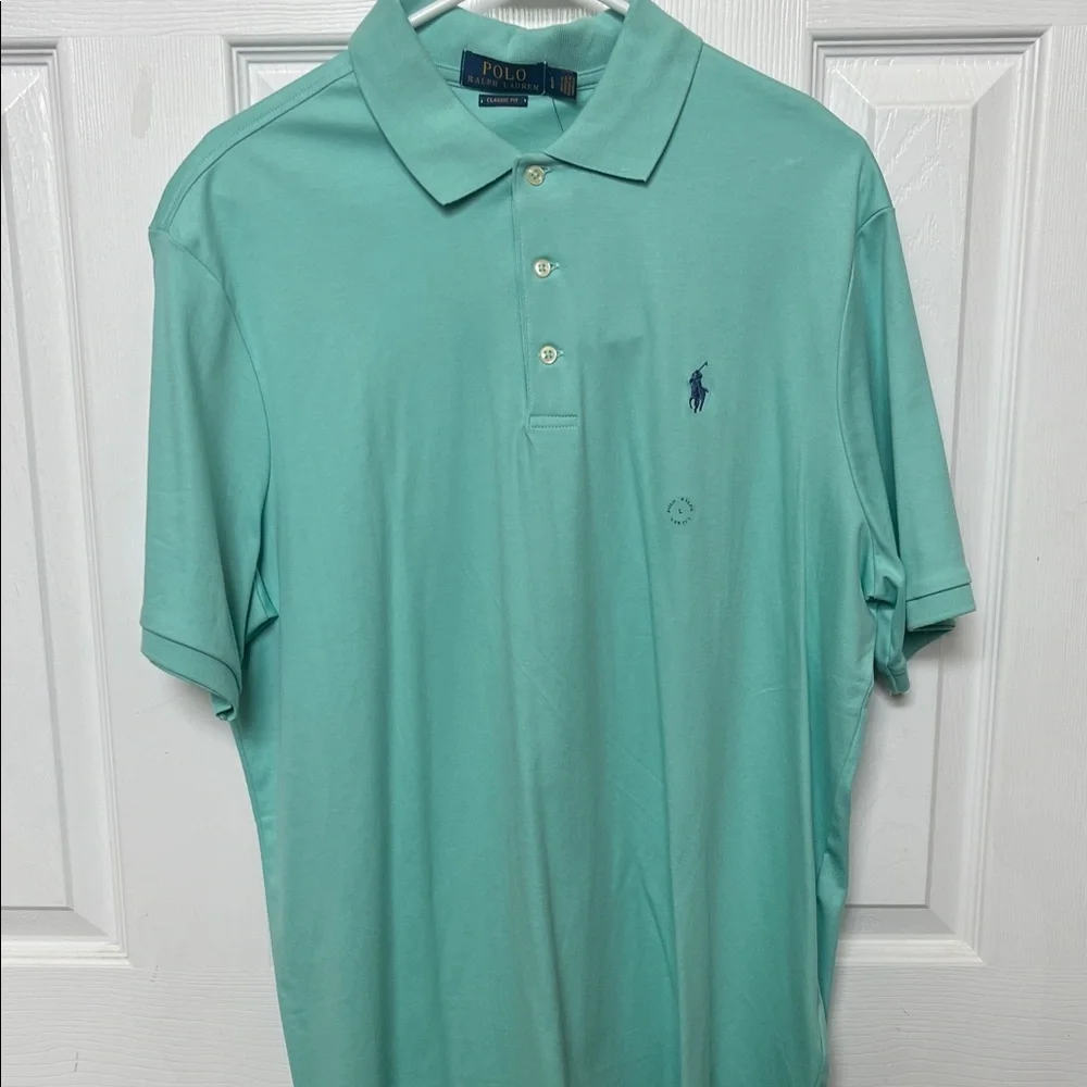 Polo by Ralph Lauren Aqua Short-Sleeve Classic Fit Polo - Picture 3 of 3